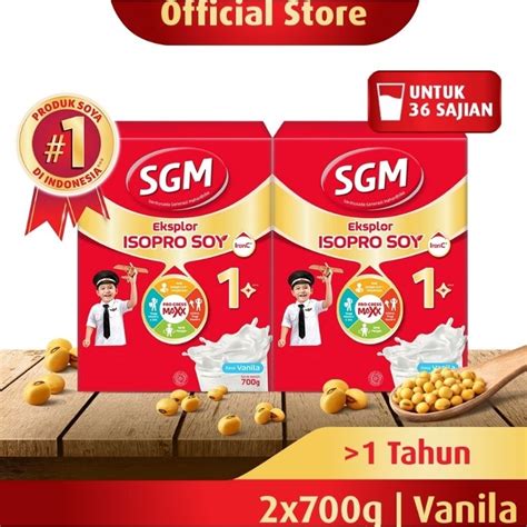 Jual SGM Eksplor Isopro Soy 1 5 Tahun 700g Shopee Indonesia