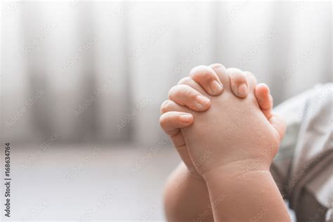 Little boy praying in the morning.Little asian boy hand praying,Hands ...