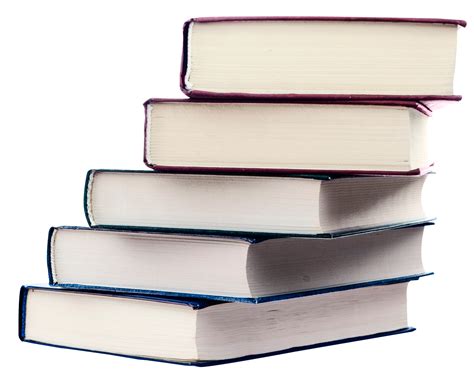 Book Stack Png Clipart Png Mart