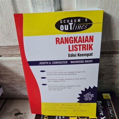 Jual Rangkaian Listrik Edisi By Joseph Edminister Shopee Indonesia