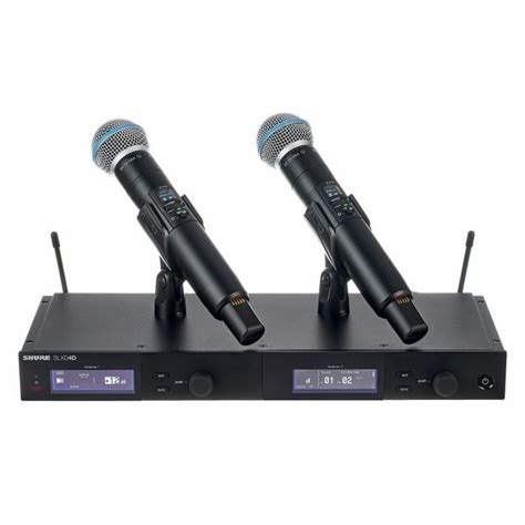 Shure Slxd D B Dual Hand Wireless Microphone Shure Slxd D B