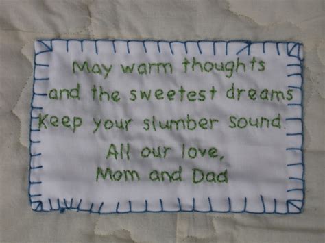 Baby Quilt Label Quotes. QuotesGram