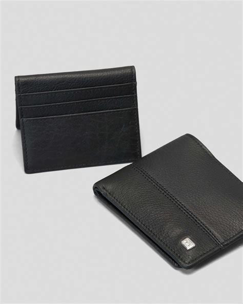 Shop Billabong Dimension 2In1 Leather Wallet In Black Fast Shipping