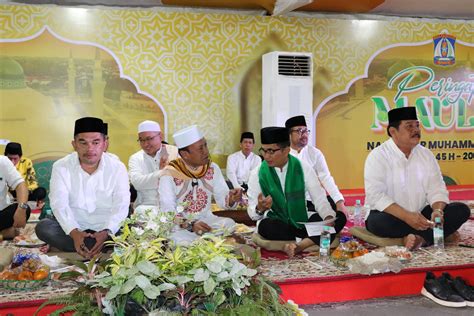 Hasanuddin Masud Hadiri Tabligh Akbar Peringatan Maulid Nabi Muhammad