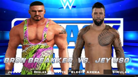 Bron Breakker Vs Jey Uso Combate Por Ser Aspirantes Al Titulo Game