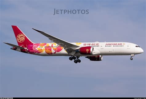 B Eq Boeing Dreamliner Juneyao Airlines Tcjjn Jetphotos