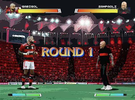 Braz E Gabigol Flamengo Ganha Vers O De Street Fighter