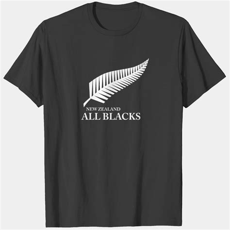 Kiwi All Blacks New Zeala T-shirt Designed & Sold By James Glusing
