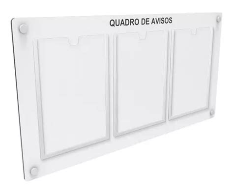 Quadro De Gest O Aviso Mdf C Displays Acr Licos P Folha A Frete Gr Tis