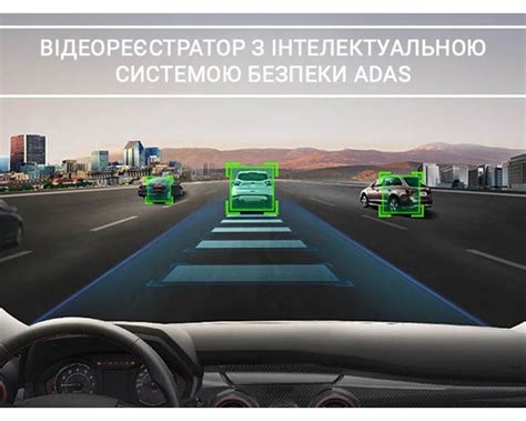 Відеореєстратор з інтелектуальною системою безпеки ADAS