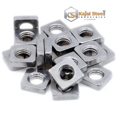 Material Stainless Steel Broaching Ss Square Nuts Rectangular At Rs