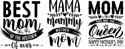 Mom T Shirt Design 20616240 Vector Art At Vecteezy