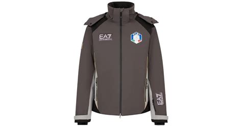 EA7 FISI Italia Veste De Ski Pour Homme 20000 Mm Emporio Armani Pour