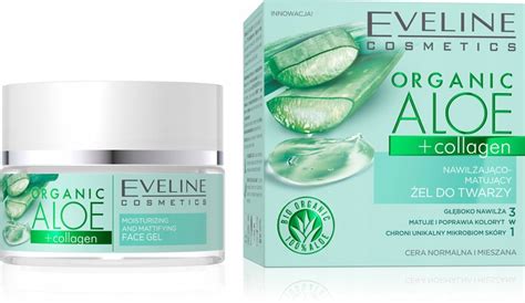 EVELINE BIO ORGANIC Aloe Krem Żel Matujący 50ml 11206246779 - Allegro.pl
