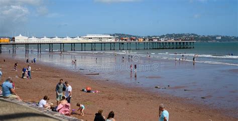 194 Paignton Beach Pier Stock Photos - Free & Royalty-Free Stock Photos ...