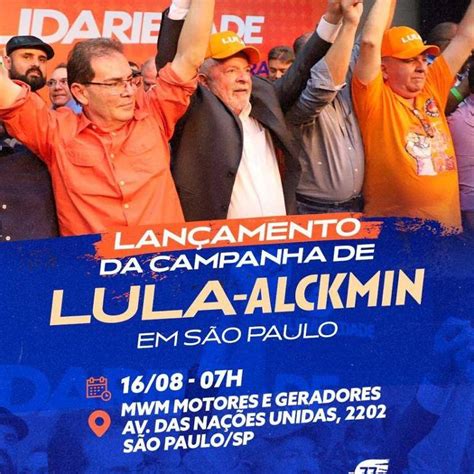 Evento Oficial De Estreia Da Campanha De Lula Cancelado Por Quest Es