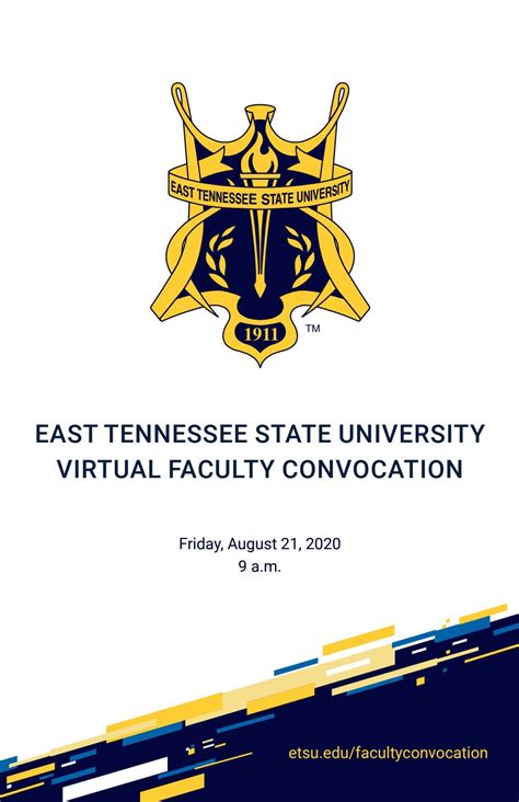 Faculty Convocation 2020 By East Tennessee State University Issuu