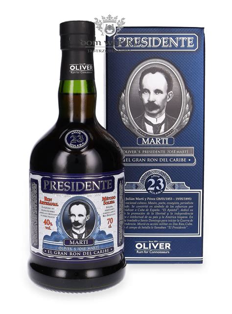 Presidente Marti 23 Letni Solera Rum Dominicana 40 07l Dom Whisky