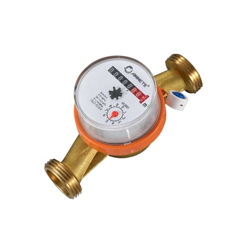 Single Jet Dry Dial Brass Water Meter R Single Jet Dry Type Ningbo