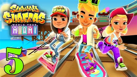 Subway Surfers Gameplay Part 5 IOS Android YouTube