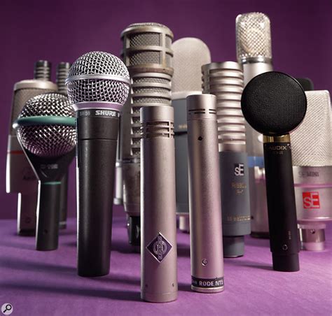 SOS Guide To Choosing & Using Studio Microphones | Sound On Sound