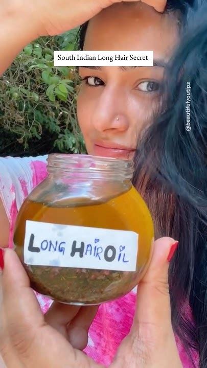 Diy South Indian Long Hair Secret Oil Double Hair Growth Longhair