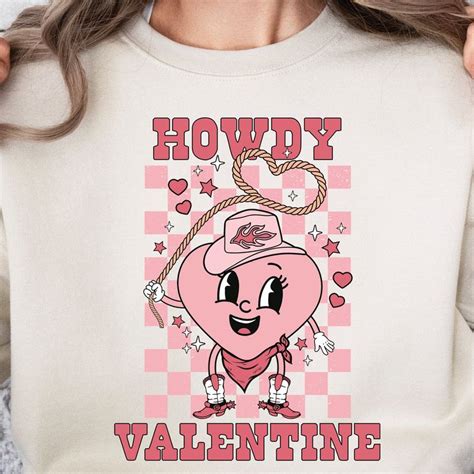 Howdy Valentine Png Western Valentines Png Cowgirl Valentines Png