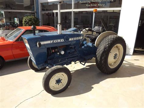 1971 Ford Model 2000 Tractor Tractors For Sale Tractors Ford Models