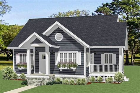 Plan La Two Bedroom Cottage Small Cottage House Plans