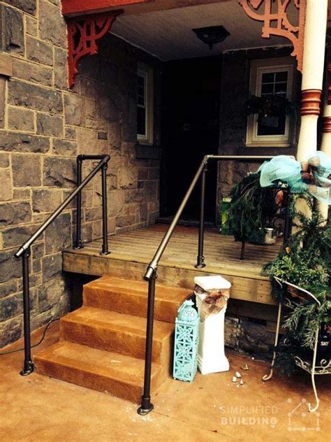 Lovely Inexpensive Stair Railing Ideas To Refresh Your Home Exterior