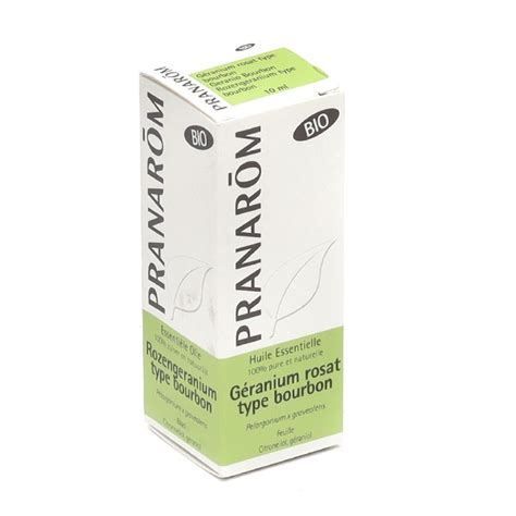 Pranarom Huile Essentielle G Ranium Rosat Bourbon Aromath Rapie