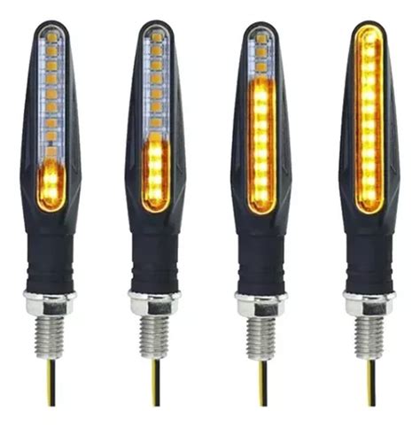 Kit Piscas Setas Universal Modelo P B Moto Rosca Mm Led Mercadolivre