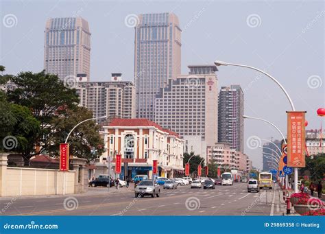 Cityscape Of Zhongshan Editorial Photo | CartoonDealer.com #28096863