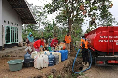 Antisipasi Kekeringan Bpbd Purbalingga Siapkan Bantuan Air Bersih