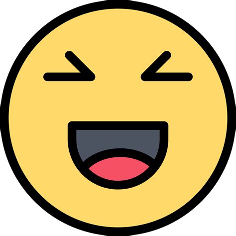 Chat Emojis Smile Happy Business Logo Template Flat Color 17978541