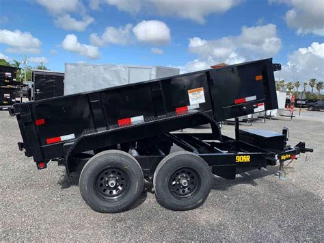 90sr 10 Big Tex 10 Tandem Axle Dump Trailer 5 Ton 9990 Gvwr 6x10 No