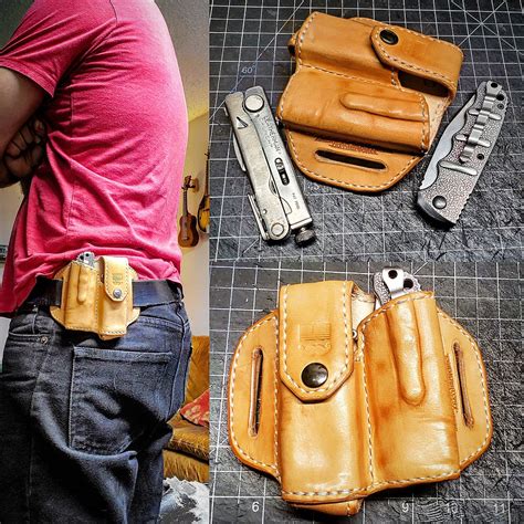 Leatherman And Pocket Knife Holster Rleathercraft