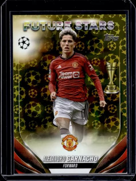 Topps Ucc Flagship Alejandro Garnacho Manchester United Parallel