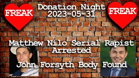 Donation Night Attorney Matthew Nilo Arrested Rapist