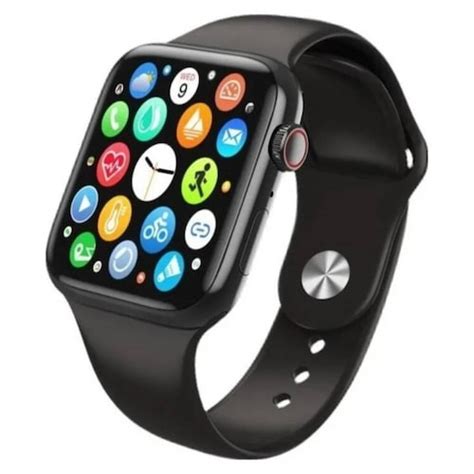 Smart Watch T500 Negro Contesta Llamadas Bluetooth Ritmo Cardiaco