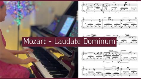 Mozart Laudate Dominum Beautiful Piano Arr By Vikingur Olafsson