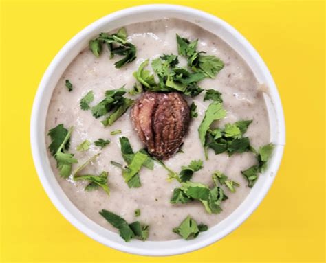 Chestnut and Mushroom Creamy Soup - Foozo