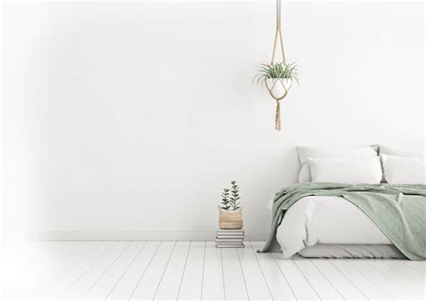 Green wall bedroom - 67 photo