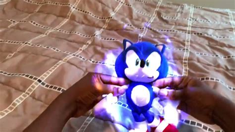 Sonic Plush Vfx Test 1 Youtube