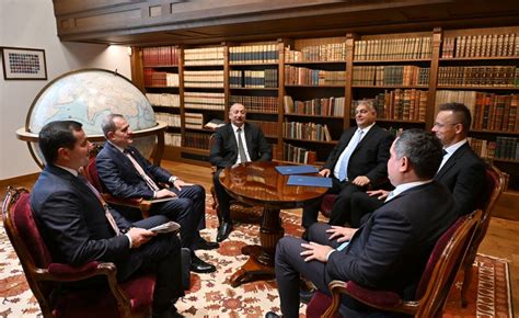 President Ilham Aliyev Meets With Prime Minister Of Hungary Viktor