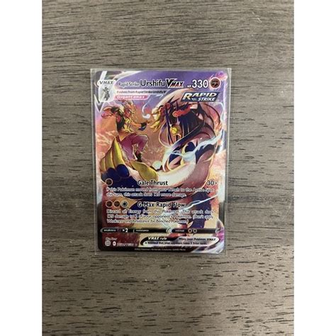 Pokemon Tcg Rapid Strike Urshifu Vmax Tg Shopee Philippines