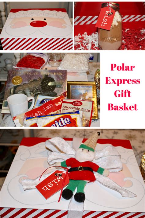 How To Make A Fun Polar Express Christmas Gift Basket