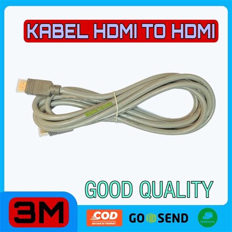 Jual Kabel Hdmi To Hdmi Meter Shopee Indonesia