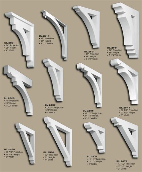 Simple Brackets Pg 4 Corbels Exterior Corbels Garage Pergola