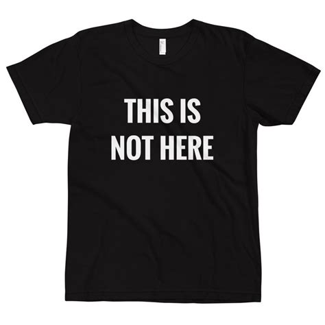 This Is Not Here Classic Rock Inspired T Shirt Rock And Roll John